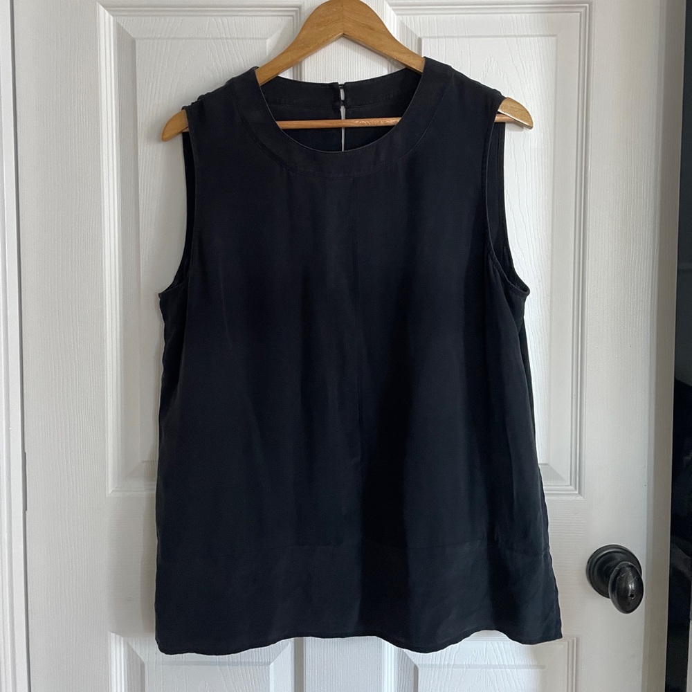 Silk Sleeveless Tunic